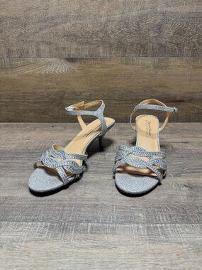 Badgley Mischka Xabrina Sparkle Heels Women's Size 6.5